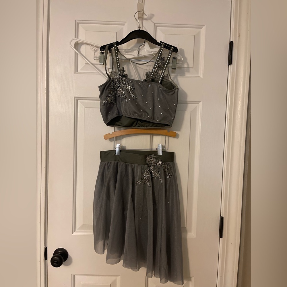 COPY - Dance Costume.  Beautiful gray.